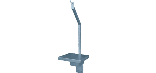 Wall receptor M type